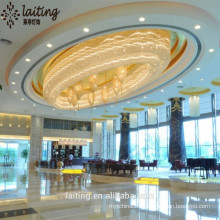 Large empire crystal ceiling chandeliers for hotels